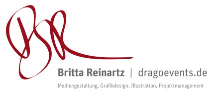 Logo dragoevents Mediengestaltung